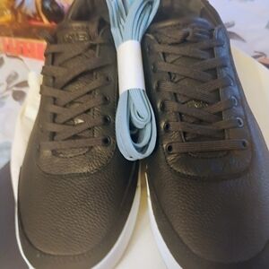 New Balance Black Leather Sneakers NOVELLA